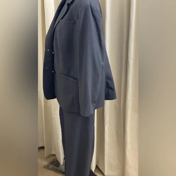 Calvin Klein Charcoal Suit - Picture 2 of 14